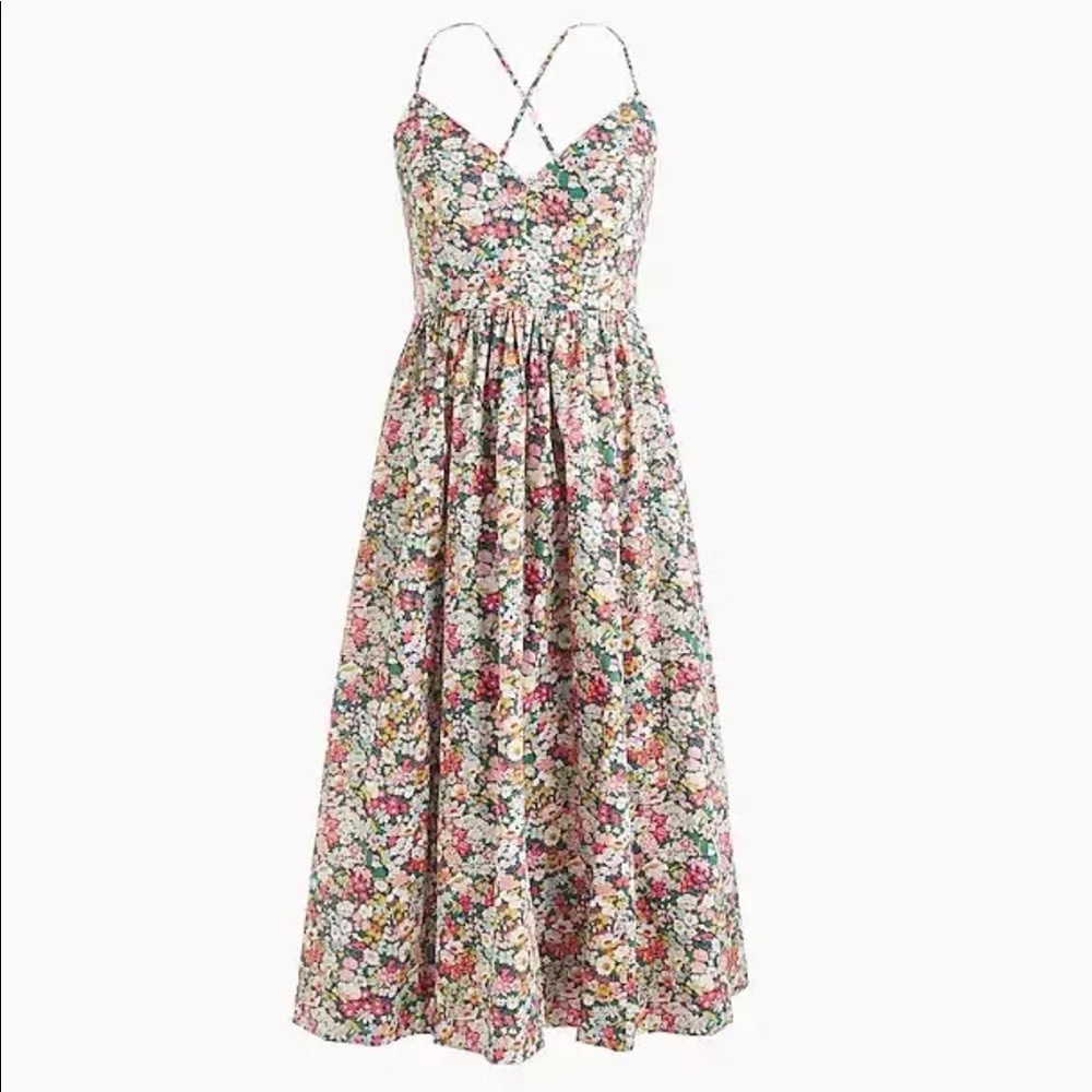J Crew Liberty of London Floral dress Size 8